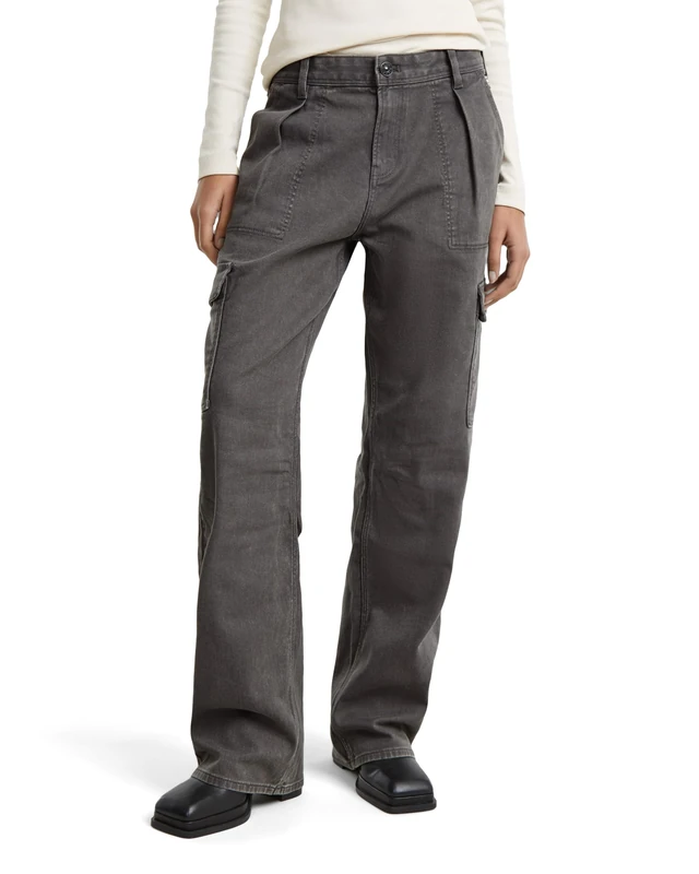 G-Star Women's Combat Trousers, Grey (granite D25255-D730-1468), 26W / 32L