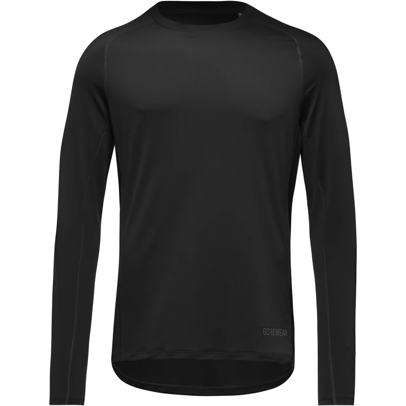 GORE WEAR Everyday Long Sleeve Shirt Mens, Black, S