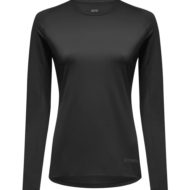 GORE WEAR Everyday Long Sleeve Shirt Womens, Black, XS