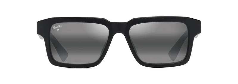 Maui Jim Unisex Kahiko Sunglasses, Grey Kahiko Matte Black, One Size