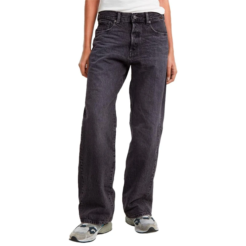 G-Star Women's Bowey 3D Boyfriend Jeans, Grey (worn in rock bottom D25372-D490-G849), 27W / 30L