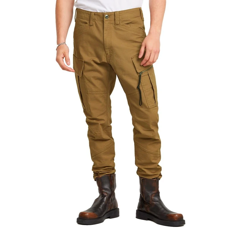 G-Star Men's Zip Pocket 3D Skinny Cargo Pants 2.0, Brown (kangaroo D24307-D504-7162), 27W / 30L