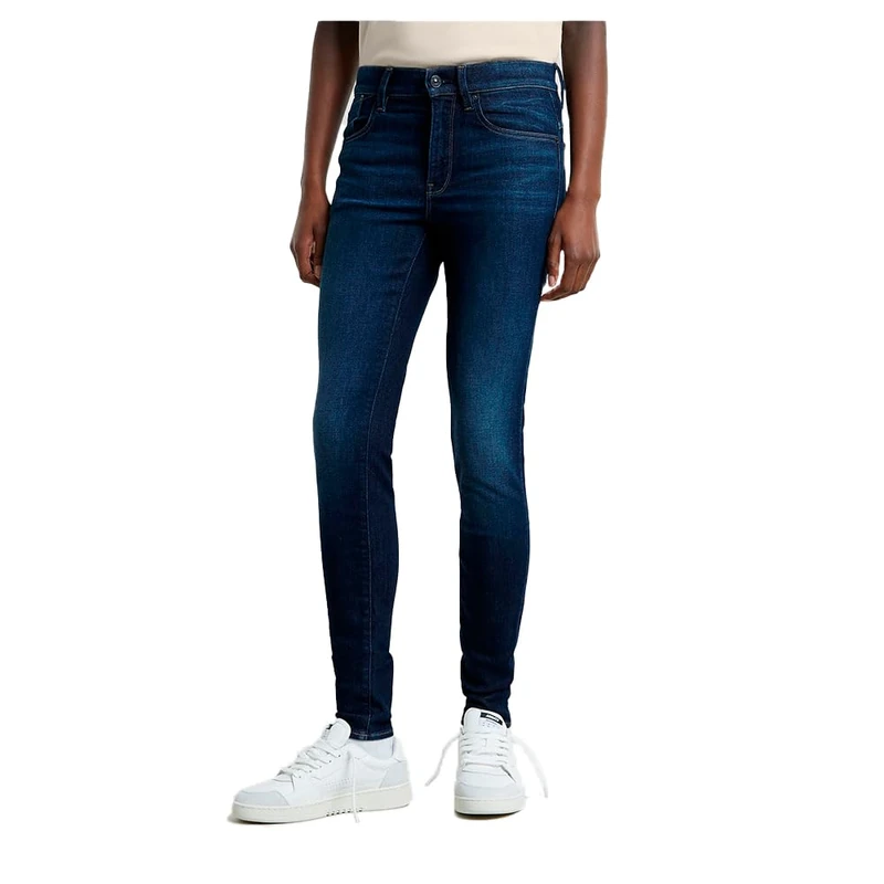 G-Star Women's Lhana Skinny Jeans, Blue (worn in zonal wind D19079-D760-G729), 32W / 34L