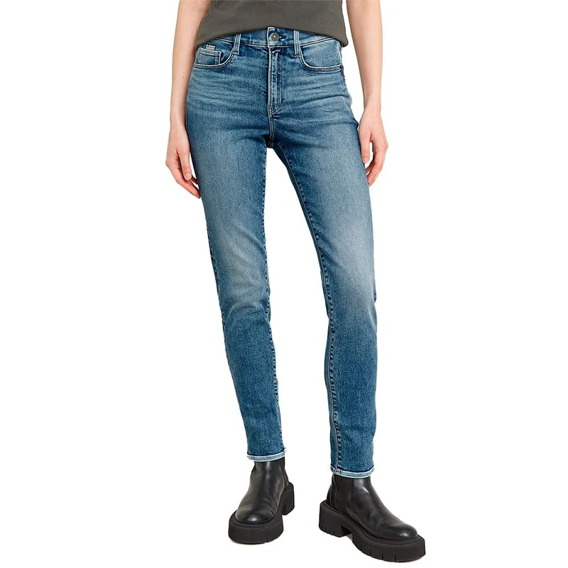 G-Star Women's Ace 2.0 Slim Straight Jeans, Blue (sun faded ice nuclei D23638-D760-G732), 31W / 30L