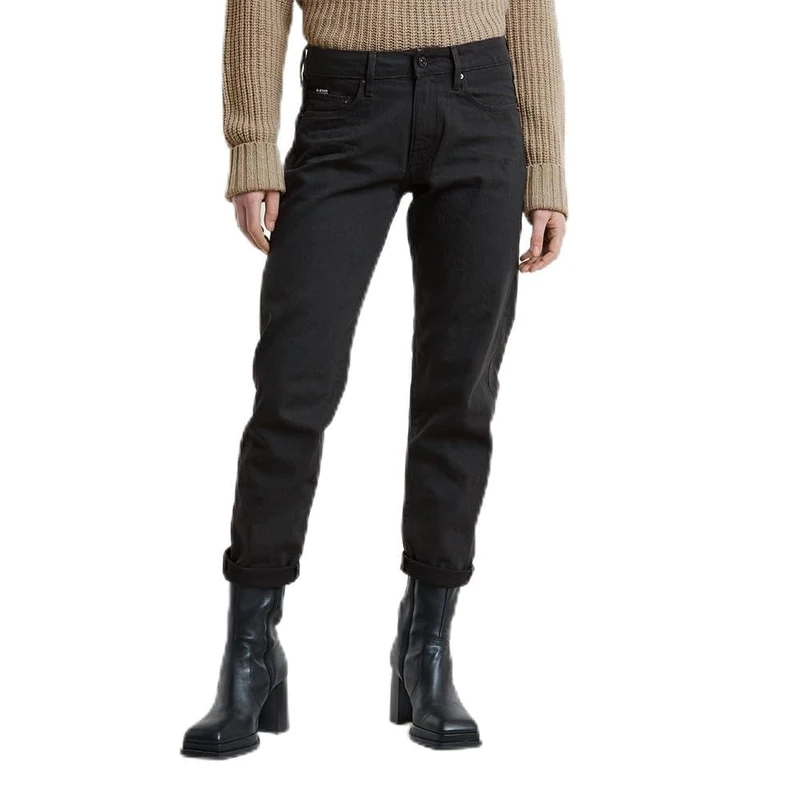 G-Star Women's Kate Boyfriend Jeans, Black (jet black D15264-D189-A814), 24W / 28L