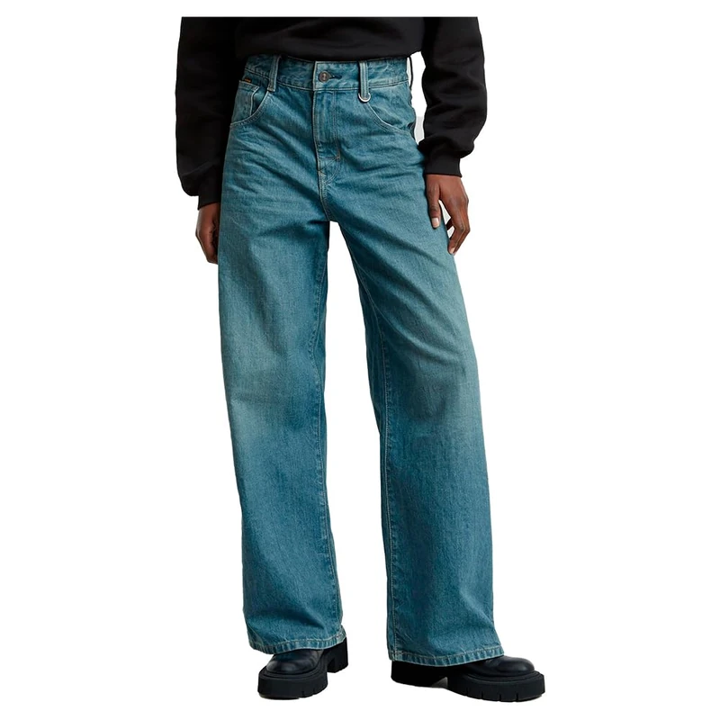 G-Star Women's Skater High Loose Jeans, Blue (faded green glacier D25286-D318-G832), 29W / 34L