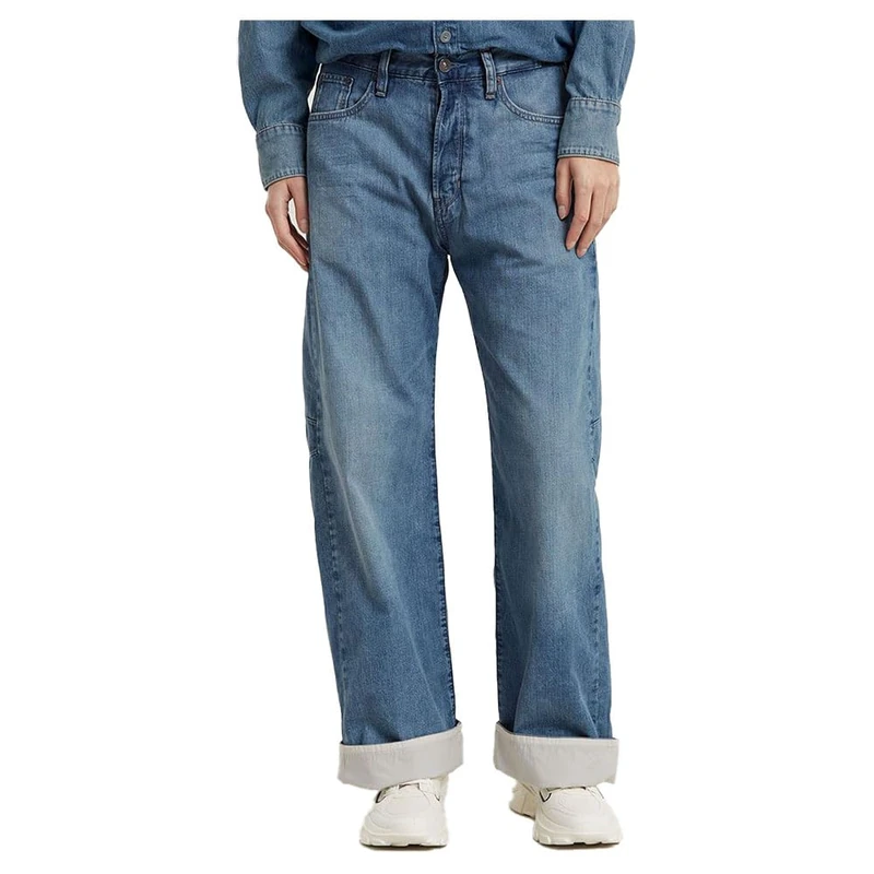 G-Star Women's Bowey 3D Lined Loose Jeans, Blue (faded bora wind D25297-D777-G794), 31W / 34L
