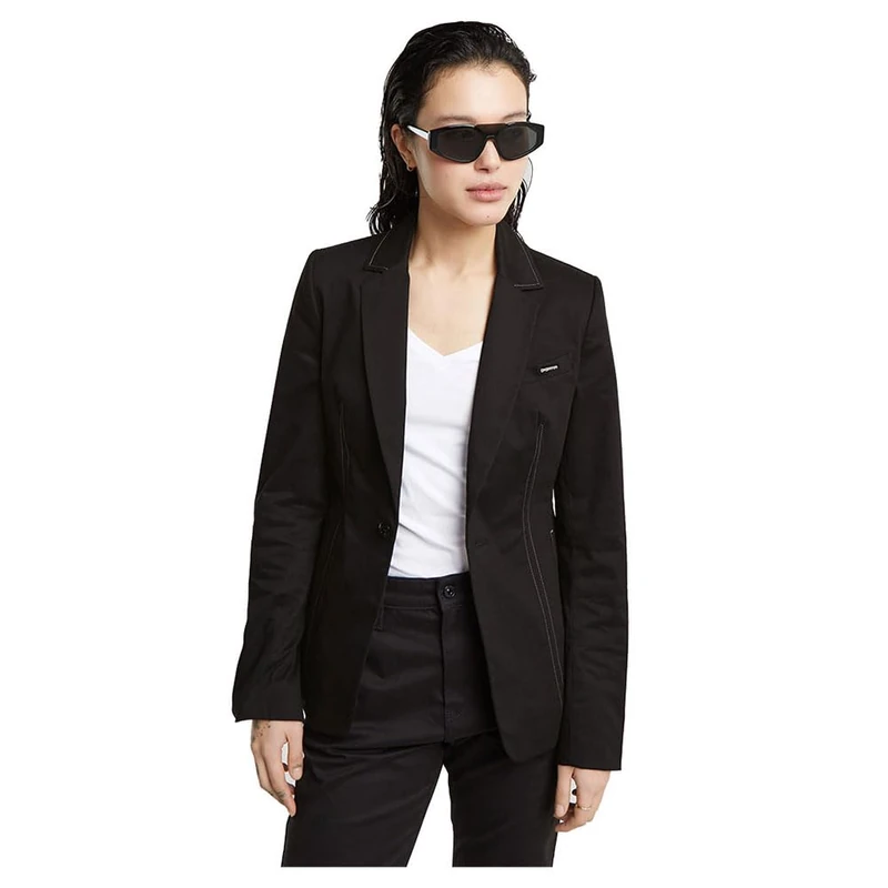 G-Star Women's Classic Fitted Blazer, Black (dk black D25208-D715-6484), S