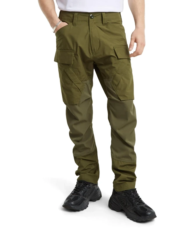 G-Star Men's 3D Regular Tapered Cargo Pants 3.0, Green (dk moss D25185-C973-4674), 29W / 32L