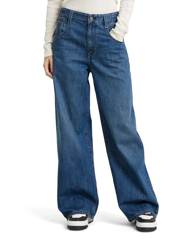 G-Star Women's Skater High Loose Jeans, Blue (faded blue glacier D25286-D536-G841), 29W / 32L