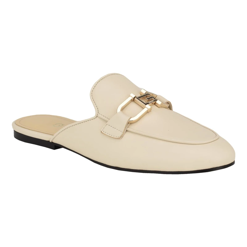 GUESS Women's Bommiya Mule, Cream 150, 4 UK - Image 1