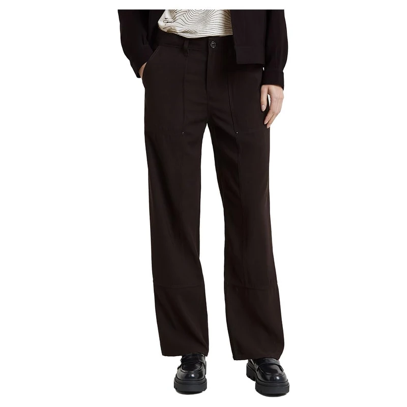 G-Star Women's Fluid Carpenter Pants, Black (dk black D25256-D522-6484), 28W / 30L - Image 1