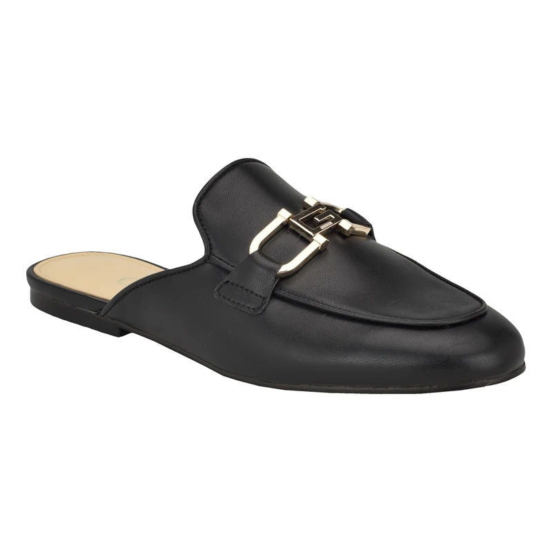 GUESS Women's Bommiya Mule, Black 001, 5 UK