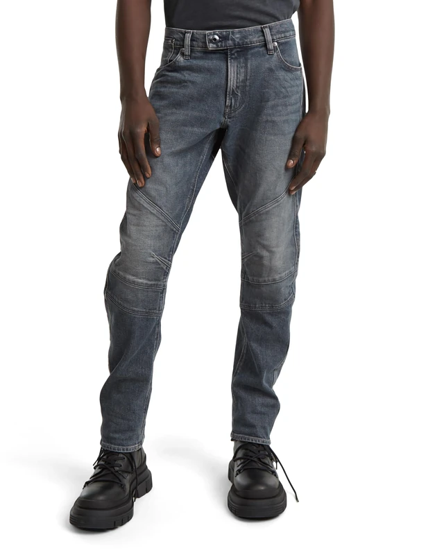 G-Star Men's Moto Cross 3D Slim Jeans, Blue (antic sand blast D25364-D775-G803), 33W / 34L