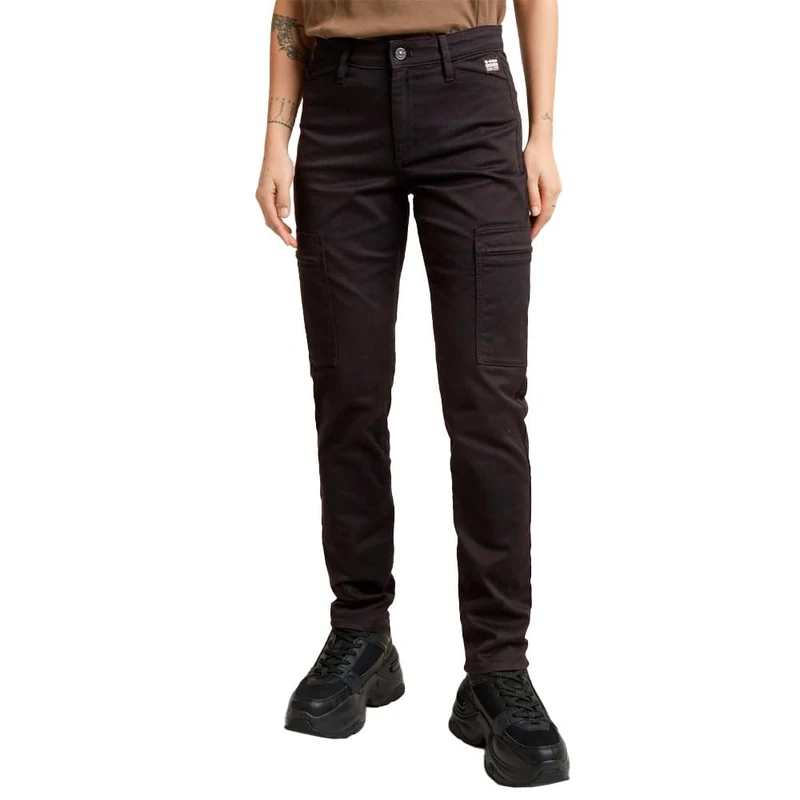 G-Star Women's Skinny Cargo Pants 2.0 , Black (dk black D25260-C105-6484), 29W / 30L