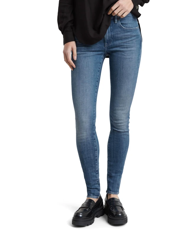 G-Star Women's Lhana Skinny Jeans, Blue (faded blue agate D19079-D441-G763), 25W / 30L