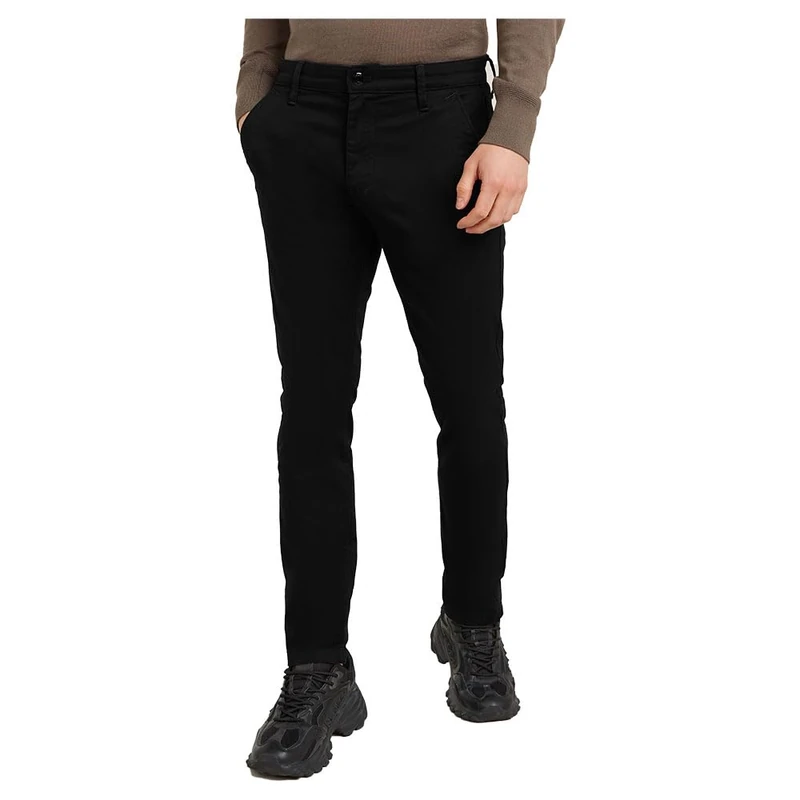 G-Star Men's Skinny Chino 3.0, Black (dk black D25179-C105-6484), 29W / 34L