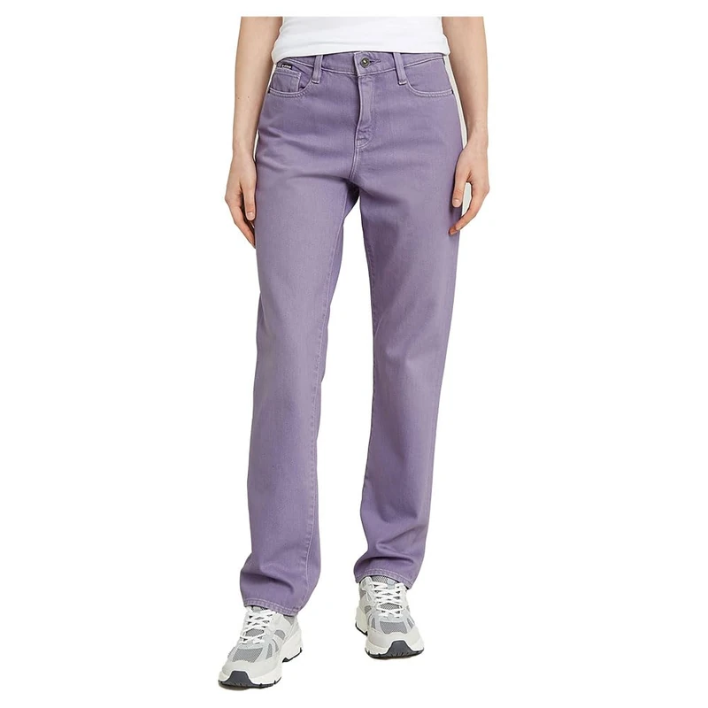 G-Star Women's Strace Straight Jeans, Purple (faded frozen lavender gd D23951-D300-G847), 32W / 32L - Image 1
