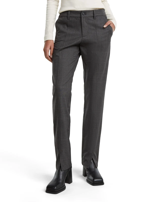 G-Star Women's Front Slit Chino, Multicolour (grey asphalt audrey check D25258-D717-G788), 29W / 30L - Image 1