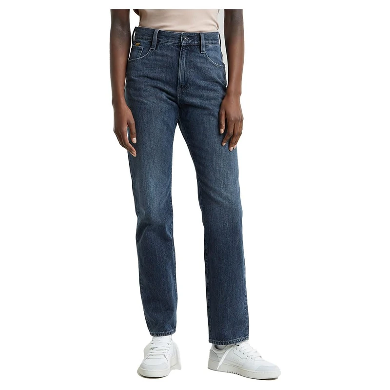G-Star Women's Viktoria High Straight Jeans, Blue (worn in broken cloud D23959-D762-G793), 32W / 34L
