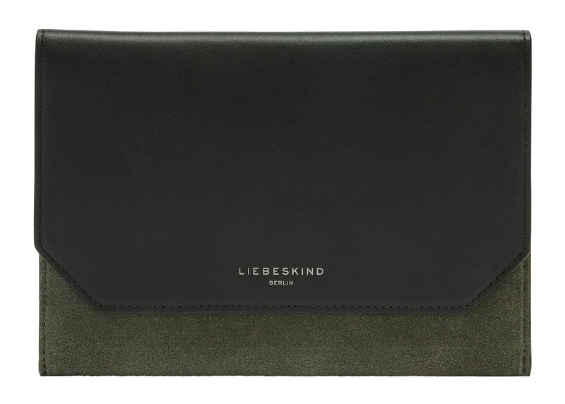 Liebeskind Berlin Women LORA Pouch Accessories, Cypress Green Suede M, M