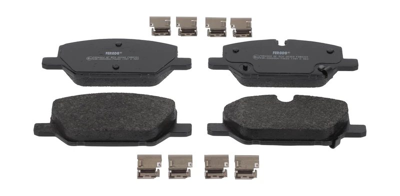 FERODO Brake Pads | FDB5331 | OE-Matching Quality | Eco-Friction Fuse+ Technology | Pack of 4