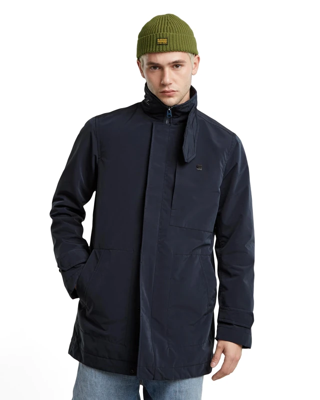G-Star Men's Garber Trench, Multicolour (salute/gs grey D25378-C408-G867), XL