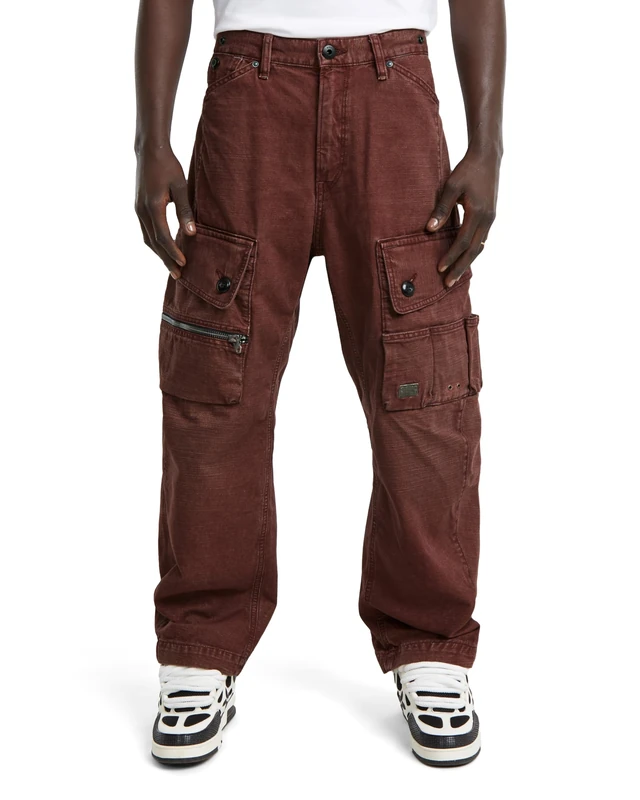 G-Star Men's Utility Cargo Jeans, Brown (faded autumn leaves gd D25359-D491-G826), 28W / 30L - Image 1