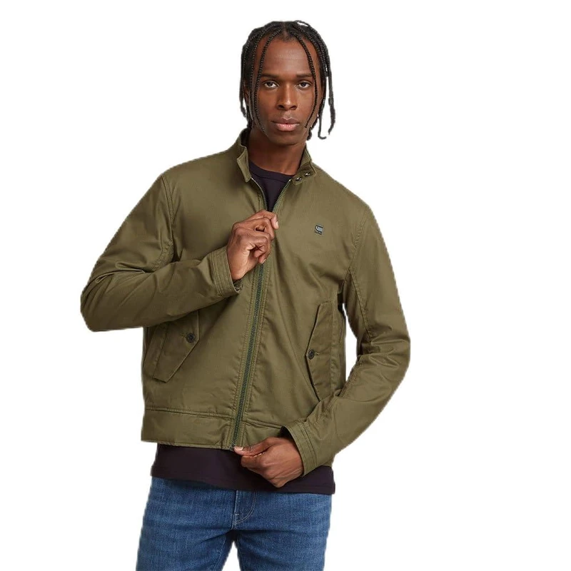 G-Star Men's Core Jacket - Shadow Olive Green - Size XS