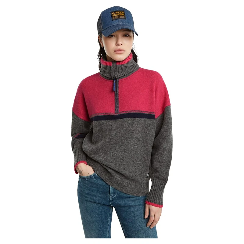 G-Star Women's Multi Color Loose Skipper , Pink (pink peacock D25221-D770-G694), L - Image 1