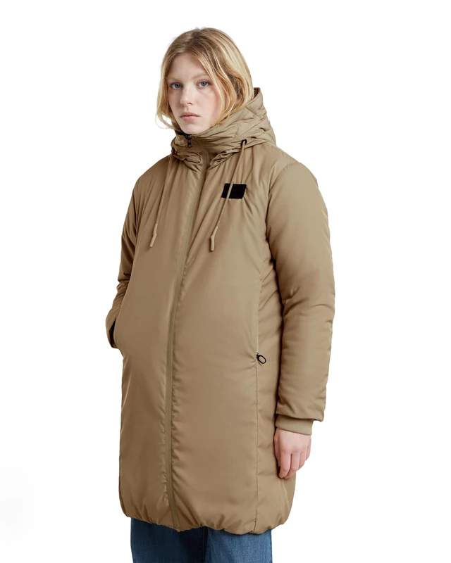 G-Star Women's Reversible Parka, Beige (desert sand D25194-C935-G684), XS