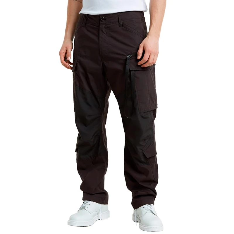 G-Star Men's Rovic Zip 3D Loose Pants, Black (dk black D25219-D308-6484), 32W / 32L - Image 1