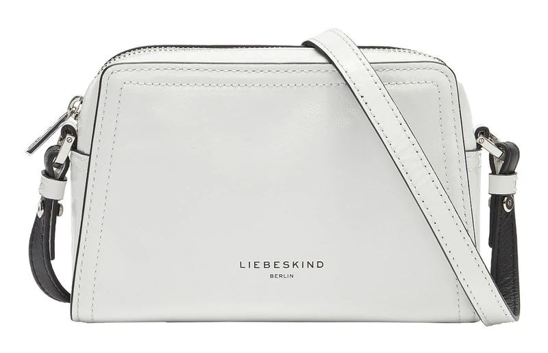 LIEBESKIND BERLIN Chudy Paper Touch Crinkle Crossbody Bag - Arctic Creme