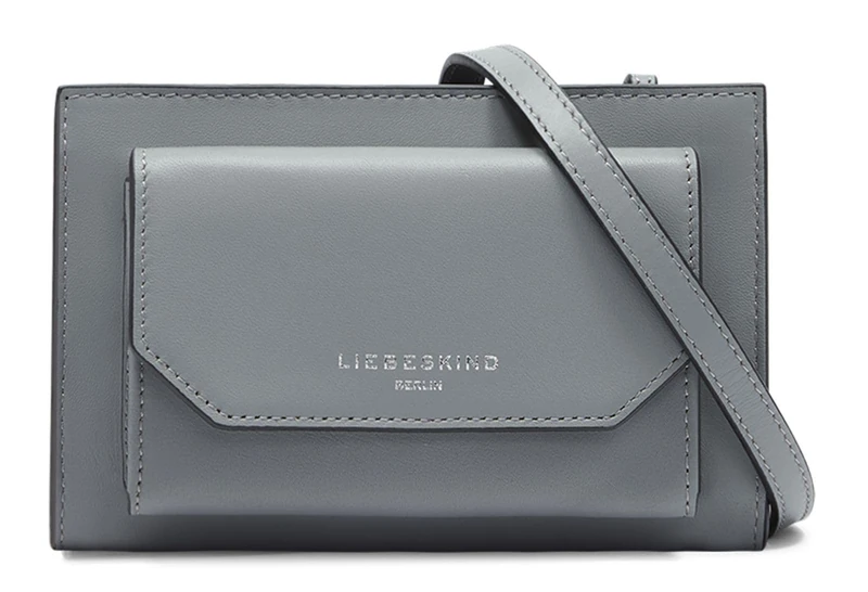 Liebeskind Berlin Women LORA Mini Bag Crossbody, Grigio Calf, One Size