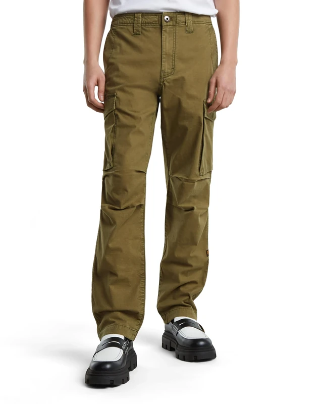 G-Star Men's Core Regular Cargo Pants, Green (dk moss D24309-D729-4674), 31W / 30L