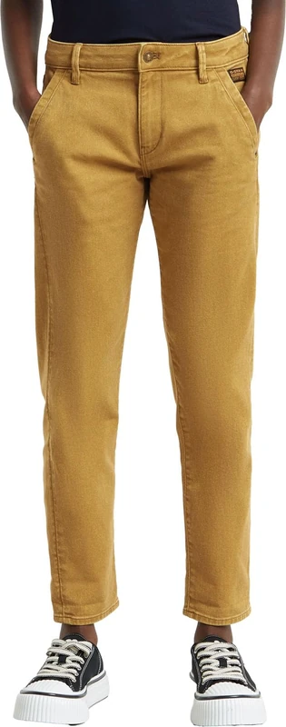 G-Star Women's Kate Boyfriend Pants, Beige (bronze mist D25257-D730-G687), 26W / 30L