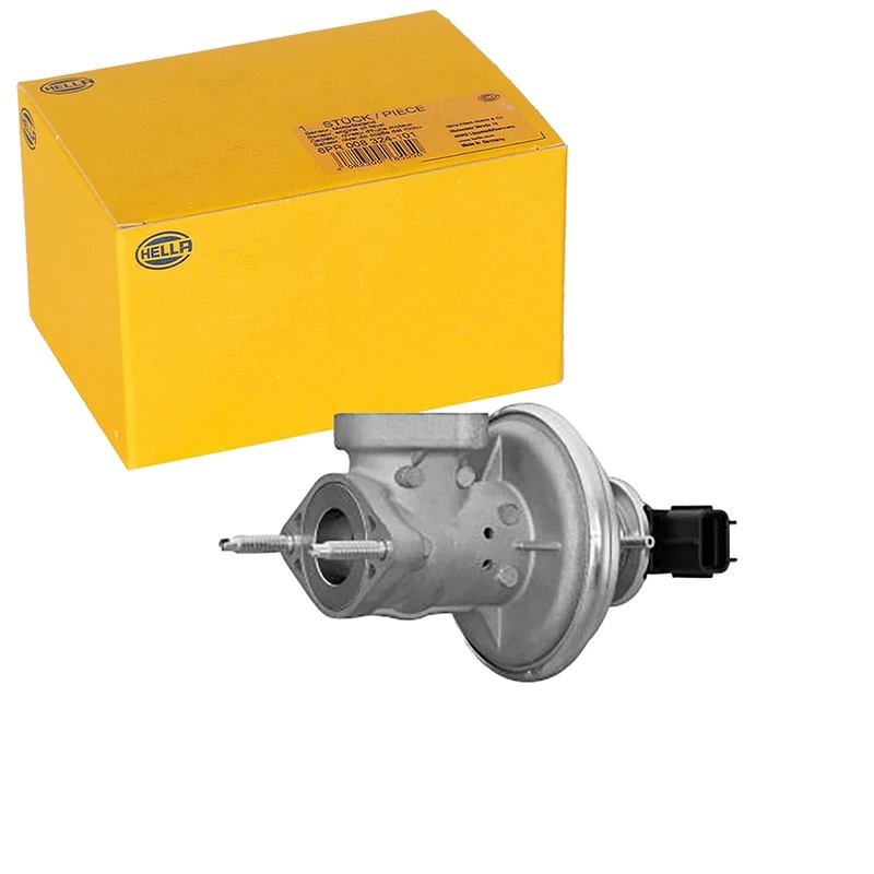 HELLA 6NU 014 865-791 EGR Valve - Electric-pneumatic - 3-pin connector - with seal rings