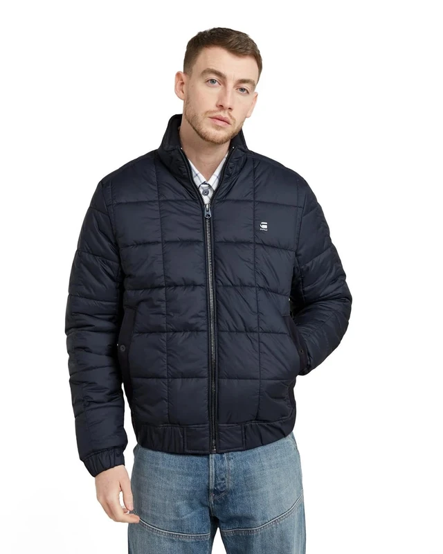 G-Star Men's Meefic Quilted Jacket, Blue (salute D25369-B958-C742), XS