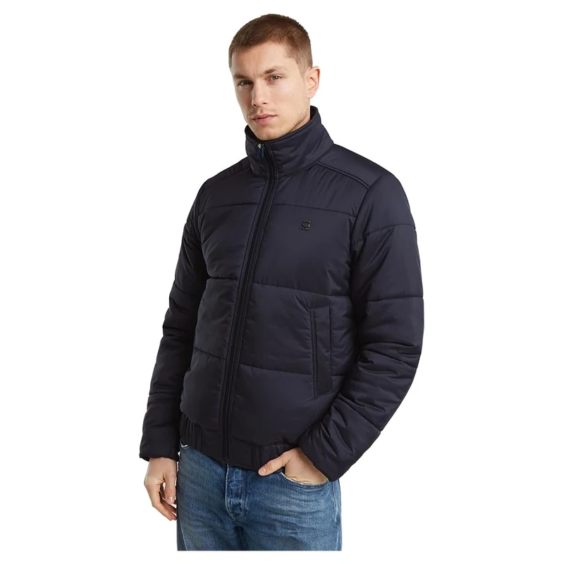 G-Star Men's Padded Quilted Jacket, Blue (salute D25453-D199-C742), XL