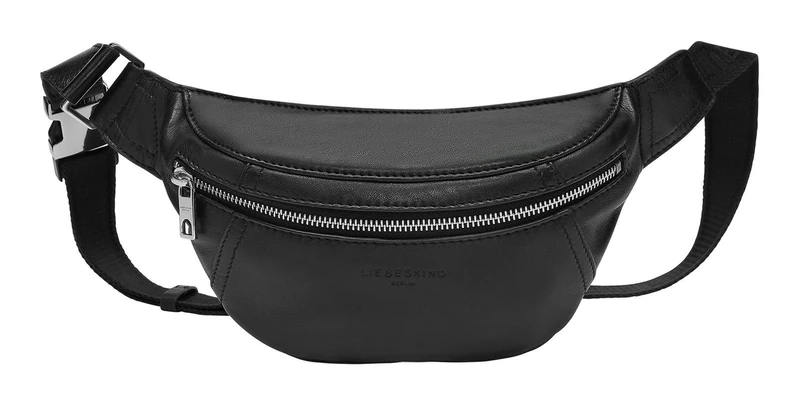 LIEBESKIND BERLIN cross body bag belt bag Chudy Sheep Natural Beltbag Black