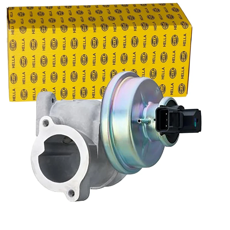 HELLA 6NU 014 865-581 EGR Valve - 12V - Electric-pneumatic - 3-pin connector - with gaskets/seals