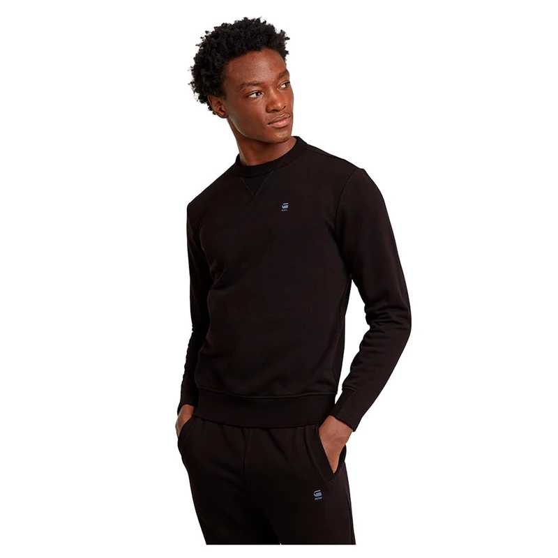 G-Star Men's Nifous Sweater, Black (dk black D25121-D566-6484), S