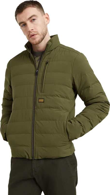 G-Star Men's Foundation Liner Jacket, Green (shadow olive D24276-D518-B230), S