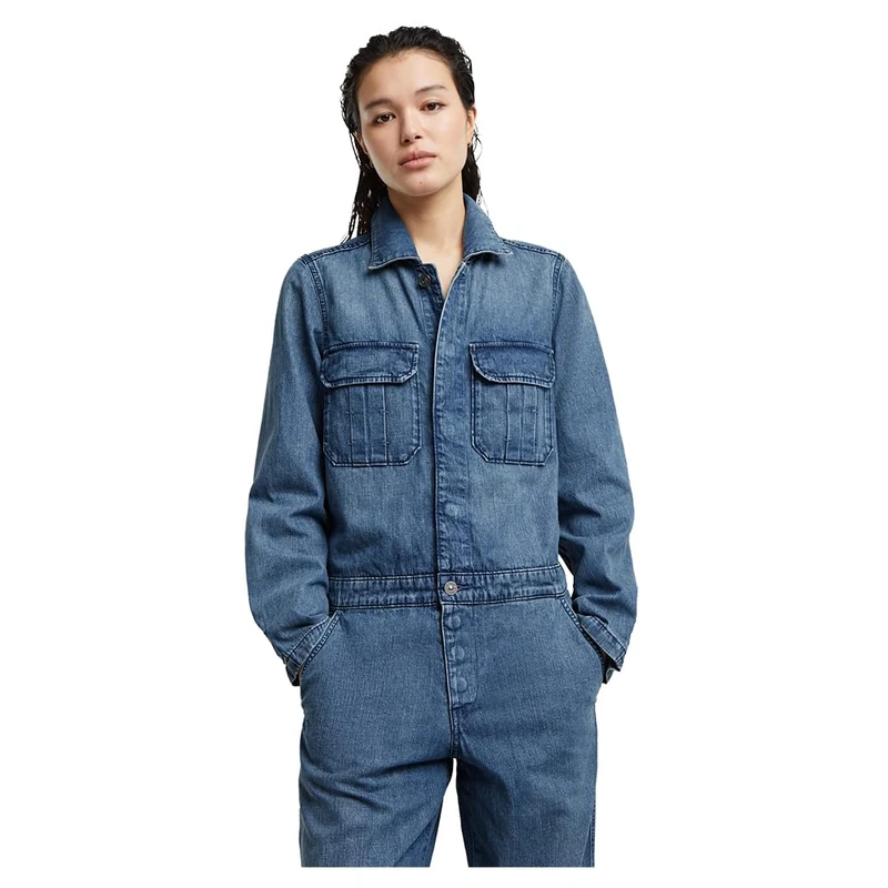 G-Star Women's Painter Overall - Blue Faded Coastal Waters XS
