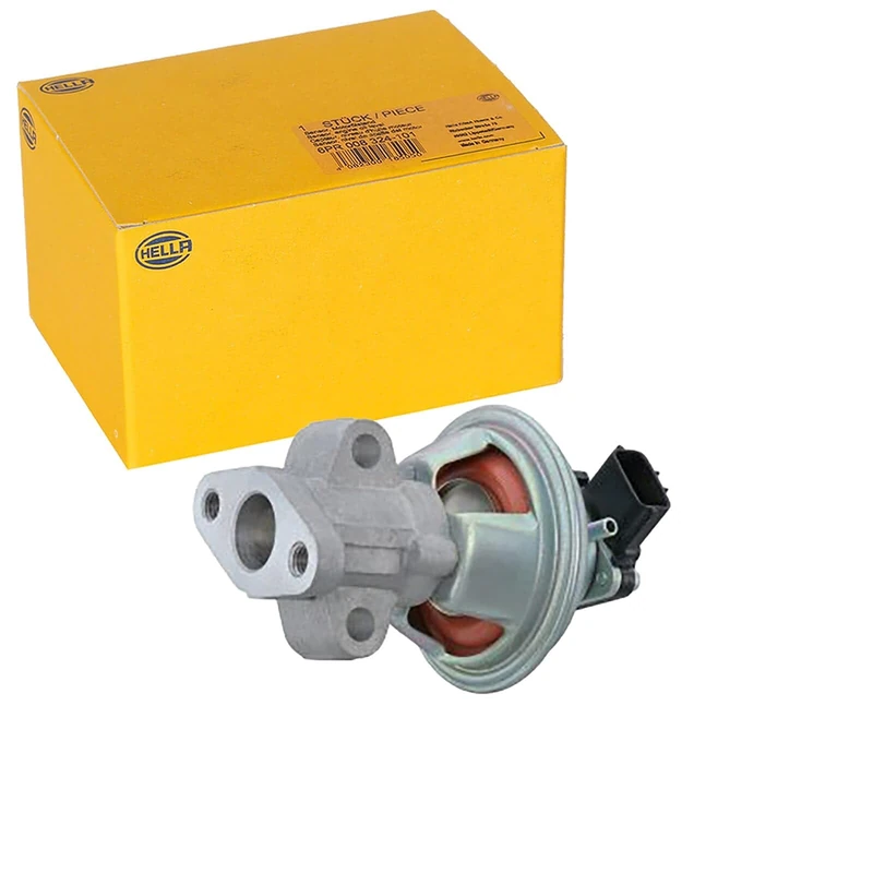 HELLA 6NU 014 865-521 EGR Valve - Electric-pneumatic - 3-pin connector - with seal rings