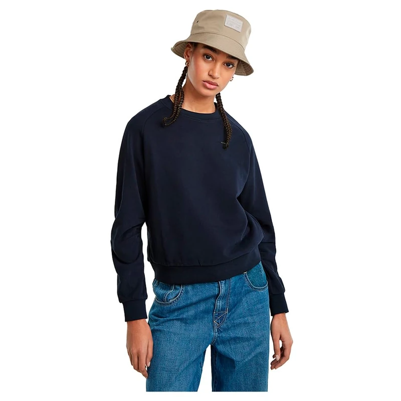 G-Star Women's Sleeve Construction Sweater, Blue (osaka blue D25045-D589-3873), L