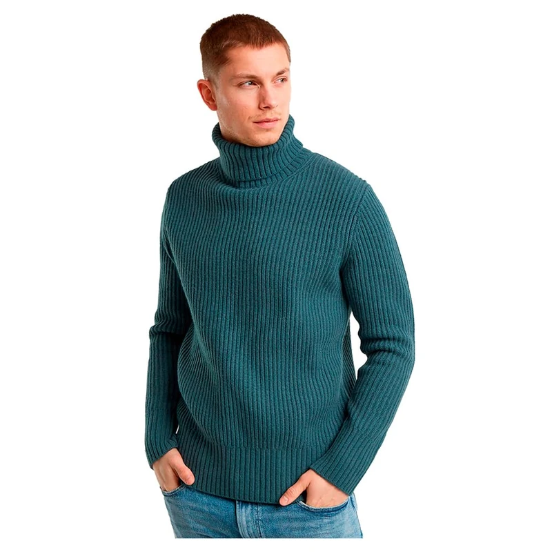 G-Star Men's Essential Turtle Knitted Sweater, Grey (axis D23732-D447-5781), M