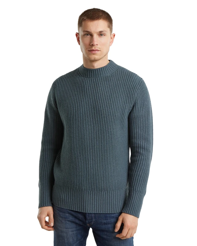 G-Star Men's Essential Knitted Sweater, Grey (axis D23731-D447-5781), L - Image 1