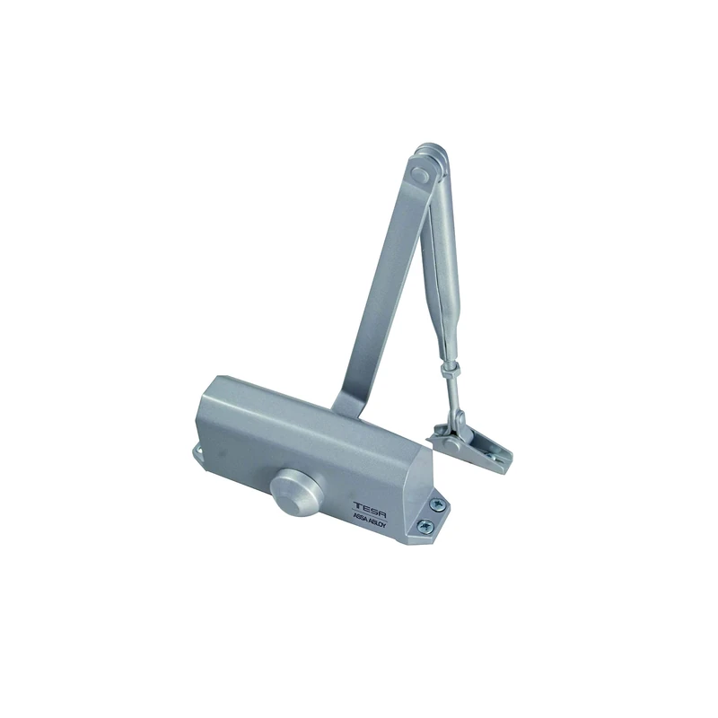 Tesa Assa Abloy CT50024PL Door Closer Articulated Arm for Doors Silver Without Retention CT500