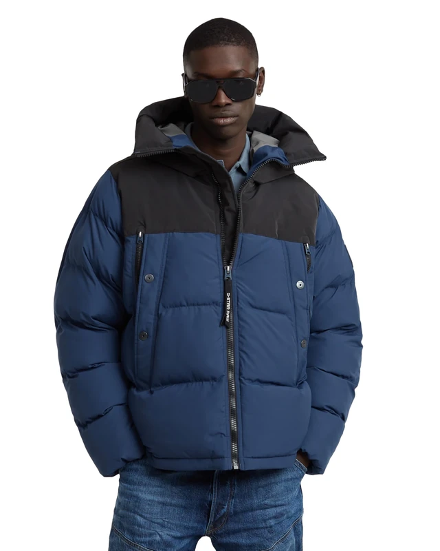 G-Star Men's Expedition Puffer, Blue (dk sea blue D23645-D712-1023), M